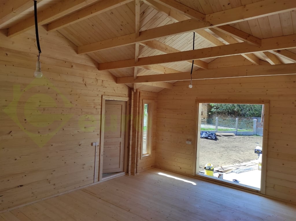 Casa de madera en doble pared Florida Twinskin